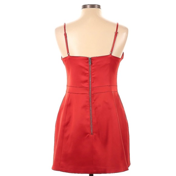 NWOT House Of CB London The Luigia Red Mini Dress - Picture 3 of 6